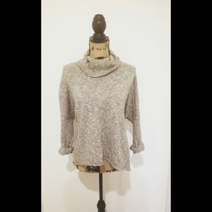 Aerie Open Back Turtleneck Sweater